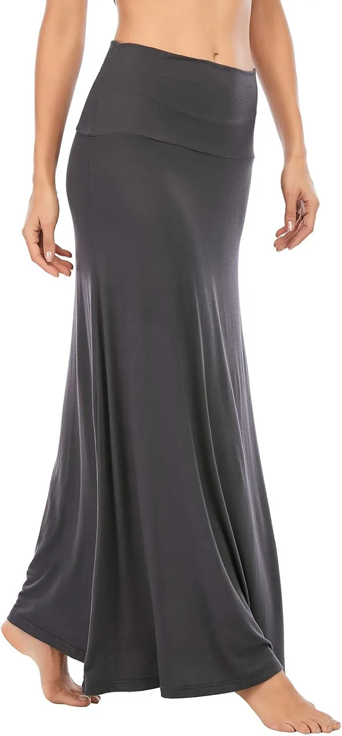 American Trends Womens Maxi Skirts Long Skirt for Women High Waist Maxi Dresses