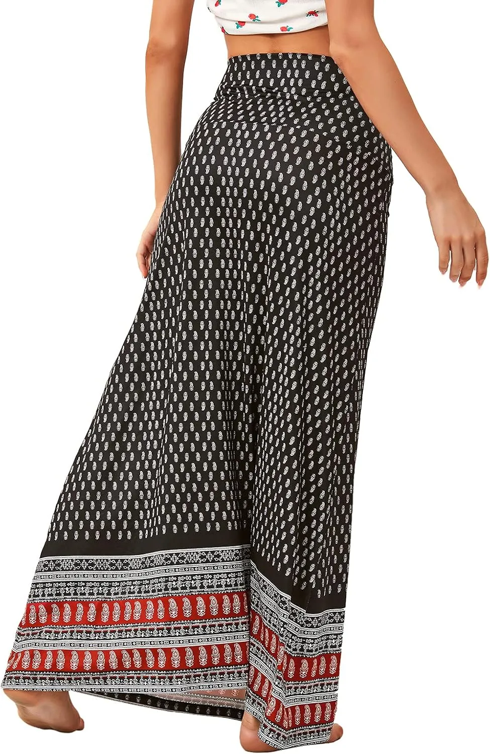 American Trends Womens Maxi Skirts Long Skirt for Women High Waist Maxi Dresses