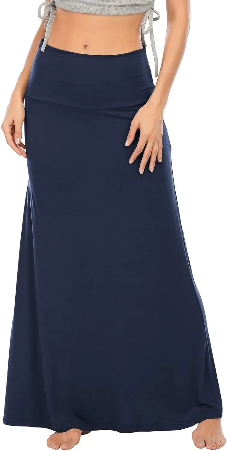 American Trends Womens Maxi Skirts Long Skirt for Women High Waist Maxi Dresses