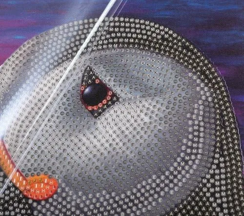 "Puffin Sunset" Crystal Art Card by Rachel Froud 18x18cm
