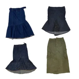 Unique Y2K Denim Skirts (SR-309)